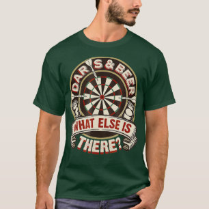 Darts and Beer, was es sonst noch Bar Games gibt T-Shirt
