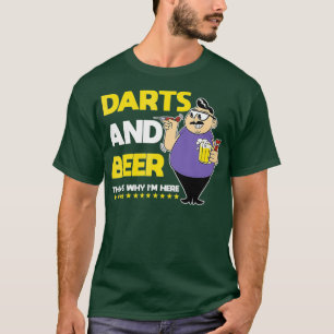 Darts and Biere das macht es zum Funny Drinker T-Shirt