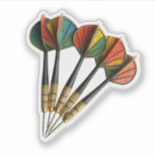 Darts Aufkleber (Vorderseite)