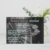 Darts Bachelor Party Einladungskarten (Stehend Vorderseite)