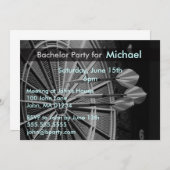 Darts Bachelor Party Einladungskarten (Vorne/Hinten)