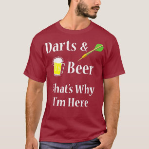 Darts Beer Funny für Dart Player Premium T-Shirt