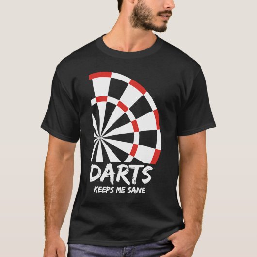 Darts Behalte mir Sane I Darts T-Shirt (Vorderseite)