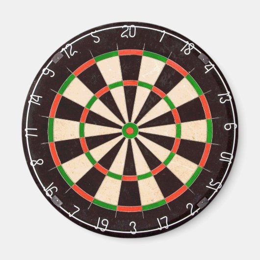 Darts Board Magnet (Vorne)
