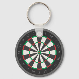 Darts Board Schlüsselanhänger