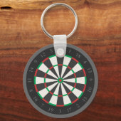 Darts Board Schlüsselanhänger (Vorderseite)