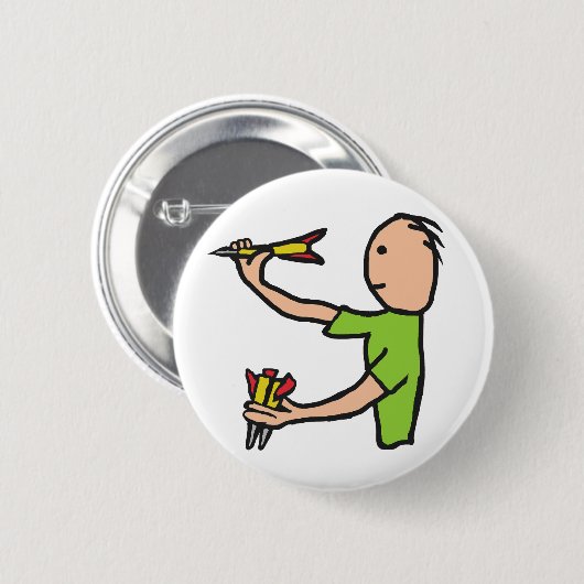 Darts Button (Vorne & Hinten)