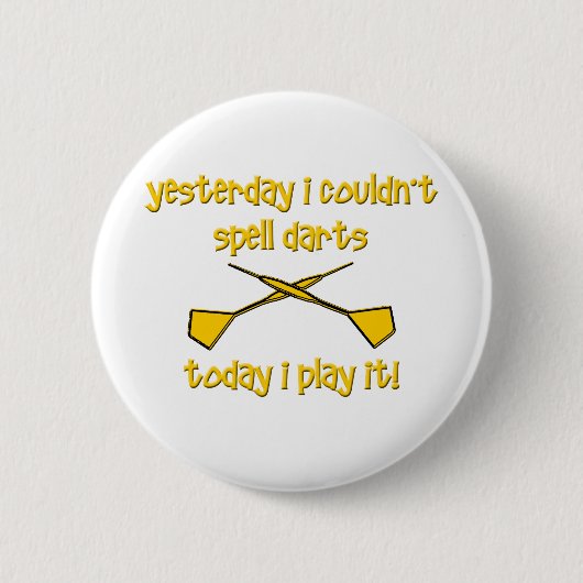 Darts Button (Vorderseite)