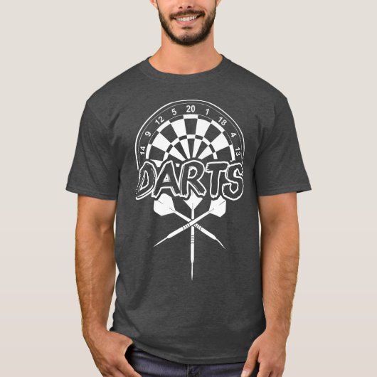Darts Dart Dart Player Darts Darts Premium T-Shirt (Vorderseite)