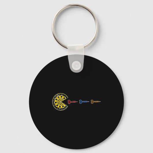 Darts - Dart-Mann Schlüsselanhänger (Vorderseite)