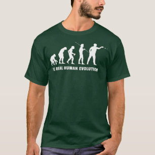 Darts Dart Player Evolution gibt Männern Frauen K T-Shirt