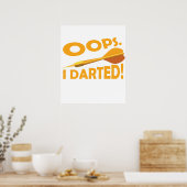 Darts Dart Poster (Küche)