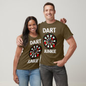 Darts Dart-Throwing Dartboard Bullseye-Ziel T-Shirt (Unisex)