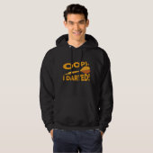 Darts Dart wird zu Hoodie (Vorne ganz)