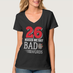 Darts Dartboard Dart Werfer Spieler Dartist T-Shirt