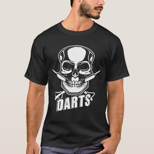 Darts Darts Darts Darts T-Shirt (Vorderseite)