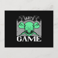 Darts - Darts Game Skull