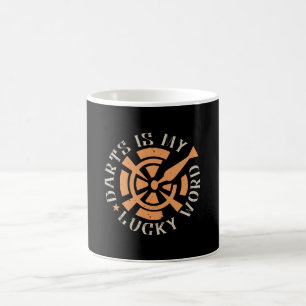 Darts - Darts ist mein Glück Kaffeetasse