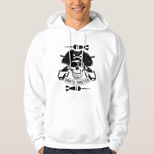 Darts - Darts Master Skull Hoodie (Vorderseite)