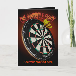 Darts Design Greetings and Notecards Karte