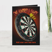 Darts Design Greetings und Notecards Karte (Vorderseite)
