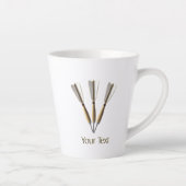 Darts Design Personalisiert Milchtasse (Rechts)