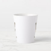 Darts Design Personalisiert Milchtasse (Vorderseite)