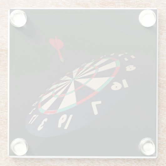 Darts Destination Bullseye, Glasuntersetzer (Rückseite)