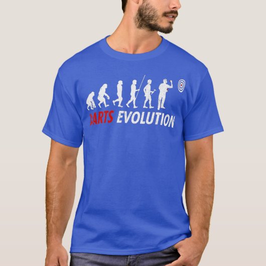 Darts Evolution Dart Player T-Shirt (Vorderseite)