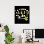 Darts - Evolution Darts Poster (Heimbüro)