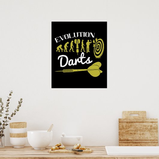 Darts - Evolution Darts Poster (Küche)