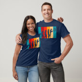 Darts Evolution Funny Retro Dart Players Cool T-Shirt (Unisex)