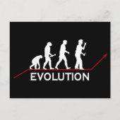 Darts Evolution Postkarte (Vorderseite)