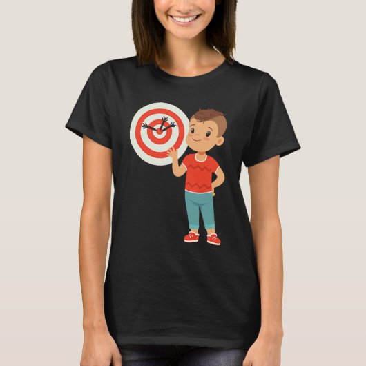 Darts for darts player Pally 20 darts Dar 180 24 T-Shirt (Vorderseite)