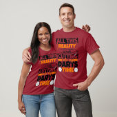 Darts Funny Sprichwort Hobby T-Shirt (Unisex)