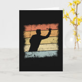 Darts-Geschenk Karte (Gelbe Blume)