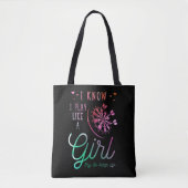 Darts Girl Niedlich Dart Lover Dartboard Frauen Tasche (Vorderseite)