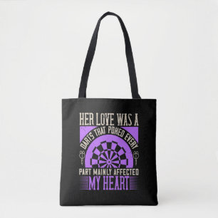 Darts - Her Love Was A Darts Affected My Heart Tasche