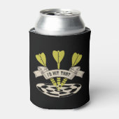 Darts - Ich würde diesen Bullseye treffen Dosenkühler (Kanne Vorderseite)