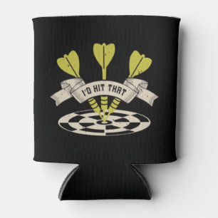 Darts - Ich würde diesen Bullseye treffen Dosenkühler