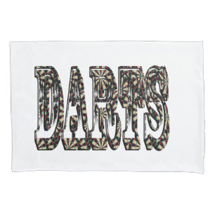 Darts ist das Wort, Pillowcase Kissenbezug