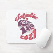 Darts ist mein Valentine 2021 Mousepad (Mit Mouse)