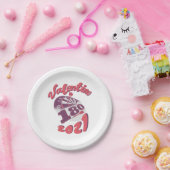 Darts ist mein Valentine 2021 Pappteller (Party)