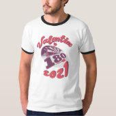 Darts ist mein Valentine 2021 T-Shirt (Vorderseite)