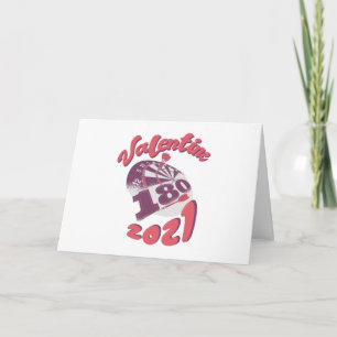 Darts ist mein Valentinstag 2021 Karte