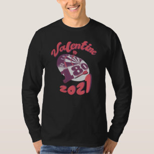 Darts ist mein Valentinstag 2021 T-Shirt