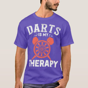 Darts ist meine Therapie Funny Darts Liebhaber Spi T-Shirt