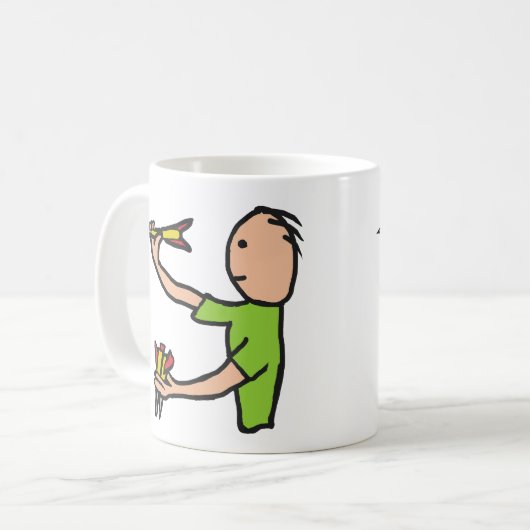 Darts Kaffeetasse (Vorderseite Links)