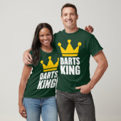 Darts König T-Shirt (Unisex)