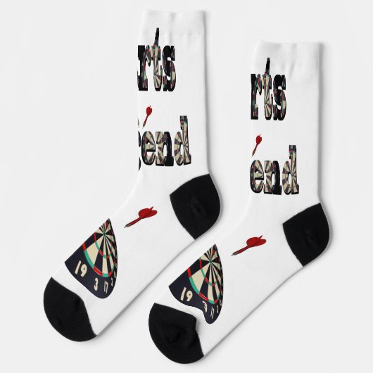 Darts Legend, Crew-Socken Socken (Linkes Detail)